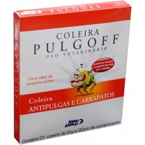 Coleira Pulgoff Antiparasitaria P - 30 cm